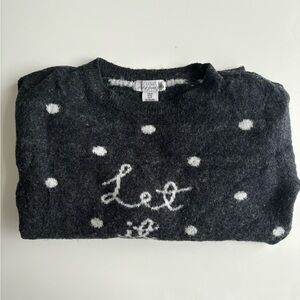 Let it snow sweater